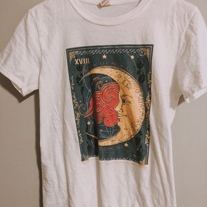 Urban Outfitters Moon Tarot Card Tee